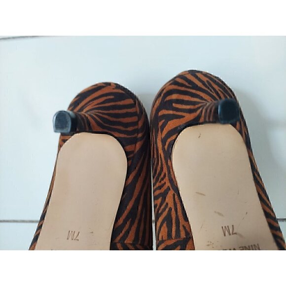 Nine West Women's Abaline 2 Animal Print Pumps/NWOB, Sz 7M - Picture 8 of 10